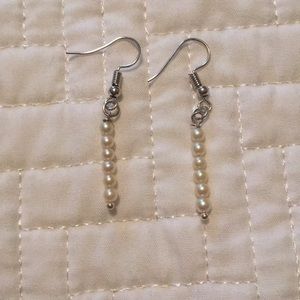 Pearl earrings